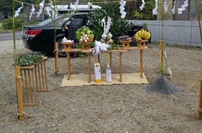 沼津市口野　Ｓ様邸　新築工事（地鎮祭）